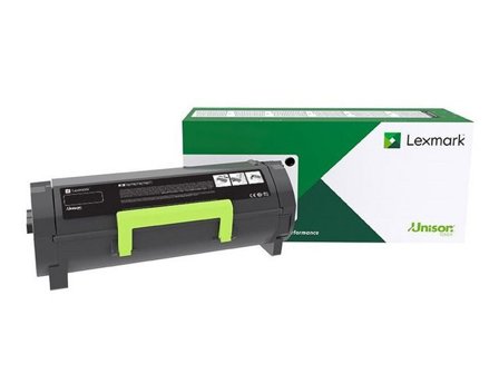 Lexmark Toner 58D2H0E Svart - Lyreco - Toner och bläck - Tonerkassetter - Toner Lexmark