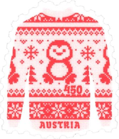 Østrig - Sweater - Postfrisk miniark