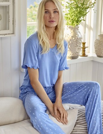 CCDK Copenhagen Jordan Frill T-Shirt - Blue - S