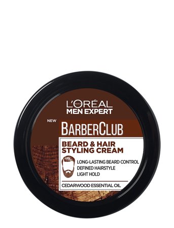 L'Oréal Paris L'oréal Paris Men Expert Barber Club Beard & Hair Styling Cream 75 Ml - Nude - 75 ml