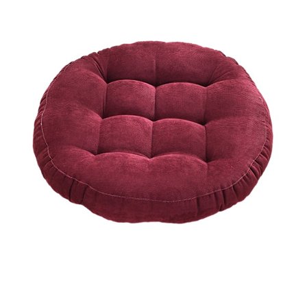 Tykk fløyel rund tatami pute (45*45cm)