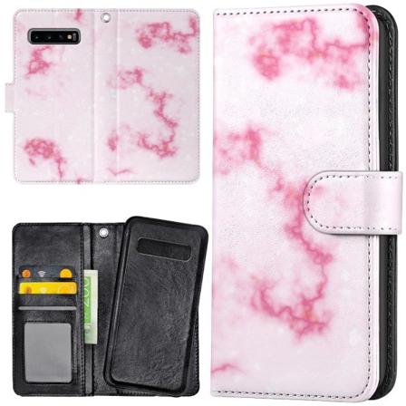 Samsung Galaxy S10e - Lommebok Deksel Marmor