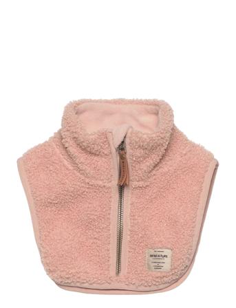 Matakton Teddyfleece Zip Neckwarmer. Grs Accessories Scarves & Neckwarmers Neckwarmers Rosa Mini A Ture*Betinget Tilbud