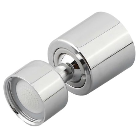 360 Kran Spray Huvud Diskbänk Kran Vatten Spray Huvud Vridbar Förlängare Munstycke Adapter Badrum Kran Munstycke WZX