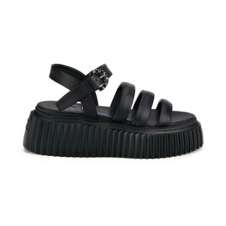 Attilio Giusti shiny Sandalen , Zwart , Dames , Maat: 41 EU