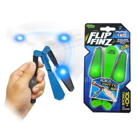 Julklapp Flip Finz - Fidget Spinner - Trick Leksak - Grön Grön