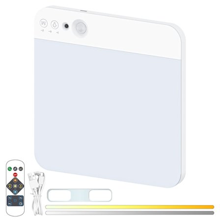 Smal LED Uppladdningsbar Taklampa med Rörelsesensor