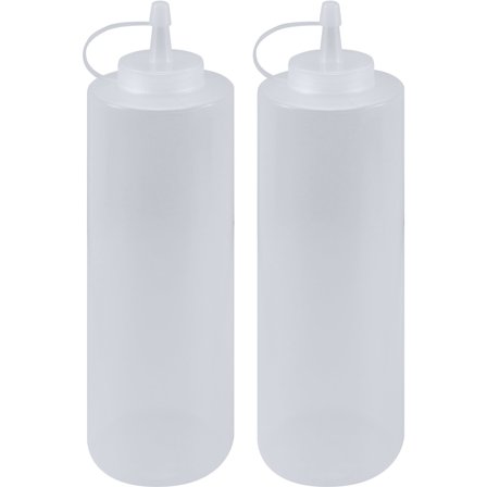 Essentials Squeezeflaska 700 ml med lock, 2-pack | Dukning & Servering > Flaskor > Flaska | Bagaren och Kocken