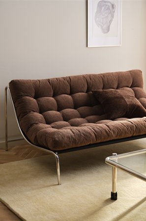 Jotex - 2-seters Sofa Mokkabrun - BURLESON - Kjøp 2-seters sofaer hos Jotex