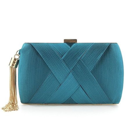 Kveldsvesker Clutch-veske LAKE BLUE