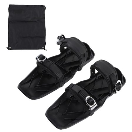 Snow Mini Short Ski Sko Gratis Størrelse Snow Sko til Snow Park Skøjteløb Skov Stier Skråninger