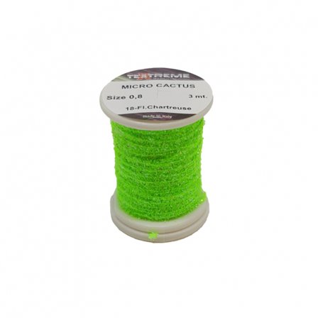 Micro Cactus Chenille 0,8mm - Fluo Chartreuse