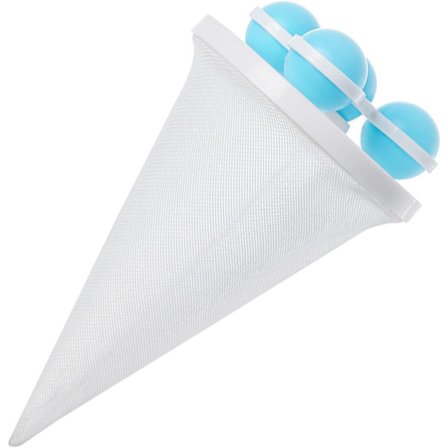 3 st flytande luddnätpåse - flytande hårfilter för tvättmaskin - husdjurshår luddmaskinät med 4 flytande bollar, husdjurshår nätpåse