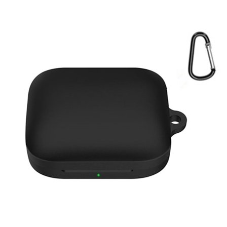 OnePlus Buds Pro 2 silikonisuojus soljella - Musta