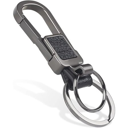 Nyckelringar, karbinhake nyckelring, present till män, zinklegering karbinhake,,ZQKLA