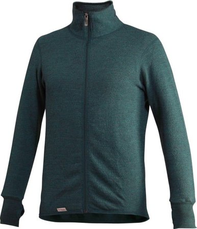 Woolpower Full Zip Jacket 400 Forest Green