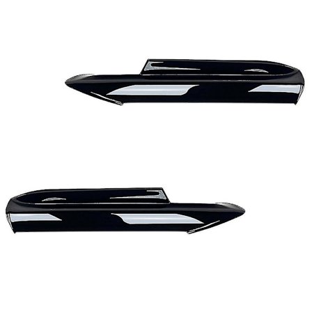 For 3-serie E90 E91 320i 330i 2005-2008 Forreste Kofanger Lip Vinkel Diffusor Splitter Spoiler Beskyttelse