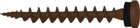 Z 9M80IPS Isoleringsskruv 50-pack Brun, Infästning