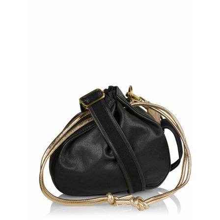 Dwrs, Mersin - Tas | Black / Gold Zwart, Dames, Maat:ONE Size