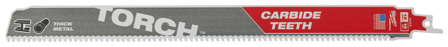 Milwaukee TCT TORCH Tigersågblad 10T, 1 st 300 mm, Maskintillbehör & förbrukning