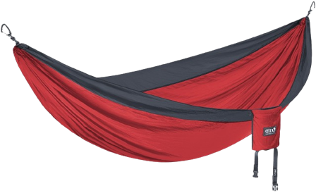 Eno Hammock Eno DoubleNest Bluesign Red/Charcoal - Hengekøyer og Tilbehør