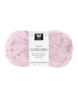 Garn Multi Popkorn Rosa - Dale Garn
