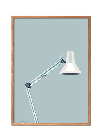 Poster & Frame Architect Lamp - Multi/patterned - 70X100CM