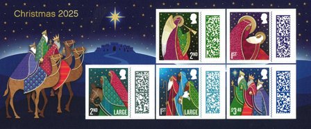 England - Julen 2025 - Postfrisk miniark