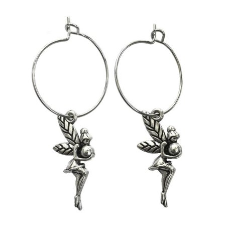 Earrings - Creoles - Fairy
