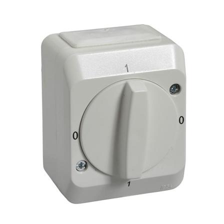 Schneider Electric Aqua Stark PV Vristrømstiller IP44 2-polet, Strømbrytere & vegguttak