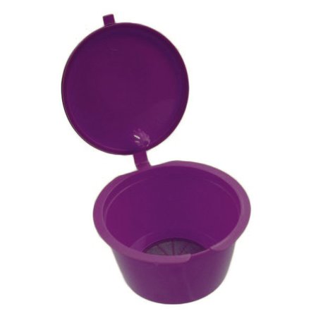 1 st Återanvändbara kaffekapslar kopp sked set Kompatibla Dolce Gusto-maskiner