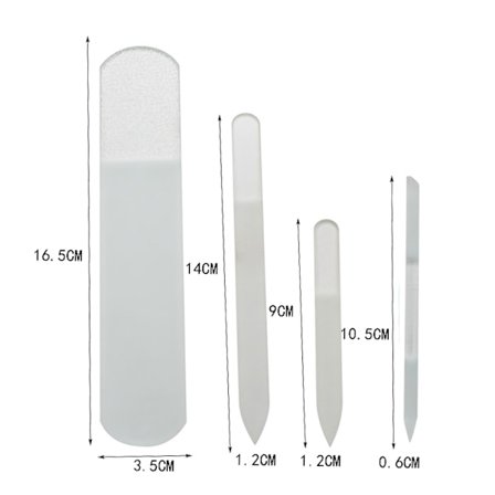 Foot Scrubber - Handgjord fotfil av glas - Dead Skin Remover