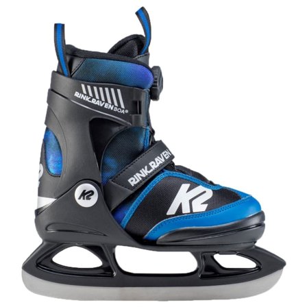 K2 Skis Kids' Rink Raven Ice Boa Children Nordic skates Black M