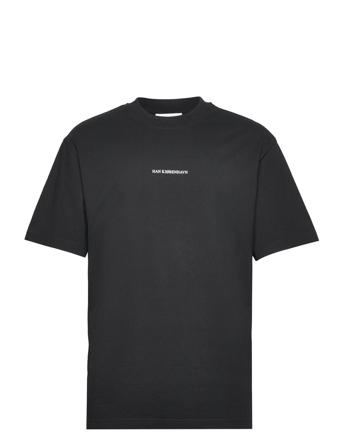 Supper Boxy Tee S/S T-shirts Short-sleeved Svart HAN Kjøbenhavn*Betinget Tilbud