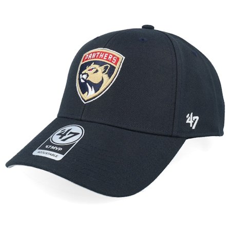 47 Brand - NHL Blå adjustable Keps - Florida Panthers NHL Mvp Cap Navy A-frame Adjustable @ Hatstore