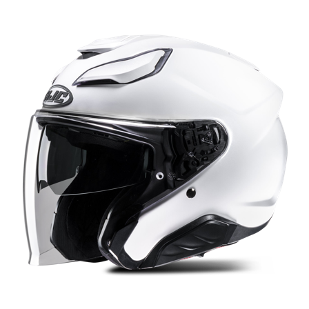 Casco Jet HJC F31 Blanco L