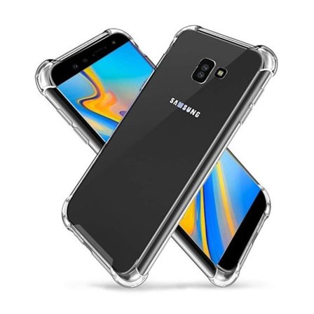Stöttåligt Mobilskal Samsung Galaxy J6 Plus - Transparent