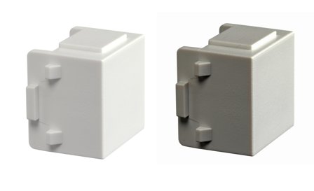 Schneider Electric WDE002041 Blindpropp for monteringsboks, 10-pakning Hvit, Datamaskin & surfing