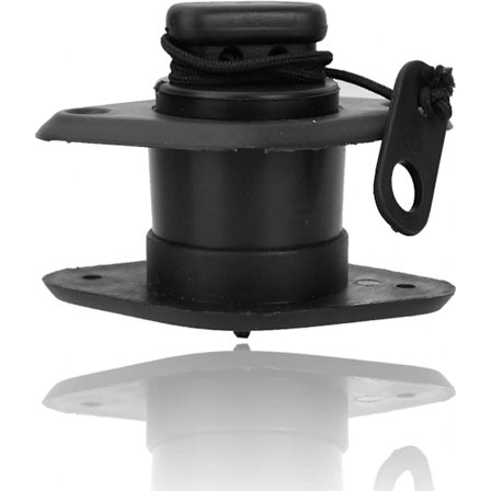 Hållbar PVC avloppsventil plugg kit, med rep, Scupper ventil kit, båt tillbehör, backventil inline ventil, för kajak, gummidinghy