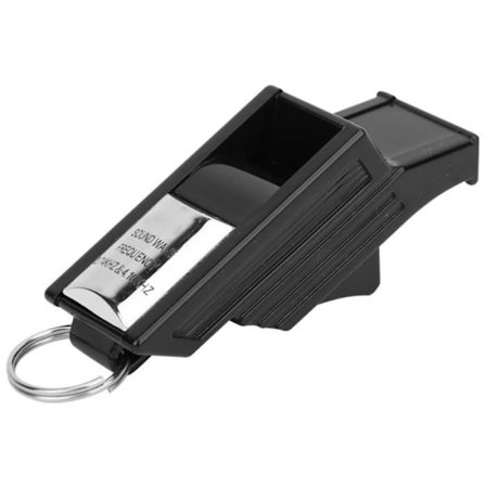 ABS Professional HURRISE Dommerfløjte - Fodbold - Sort - Unisex - Multisport