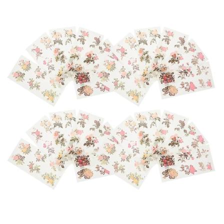 30 kpl Kukka-aiheisia päiväkirjatarroja Käsintehtyjä tarroja Scrapbook-tarroja