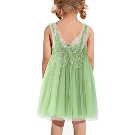 Baby flickor Layered Butterfly Tutu Tutu Klänningar