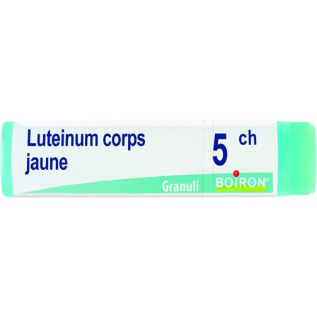 Boiron Luteinum Corps Jaune Globuli 05Ch Dose 1g