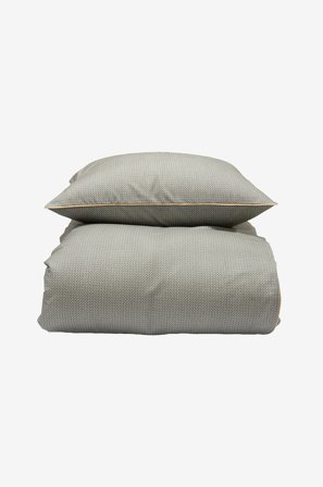 Borås Cotton - Vuodevaatesarja Enzo - Harmaa - Pussilakanasetit - 150X210 - - Homeroom