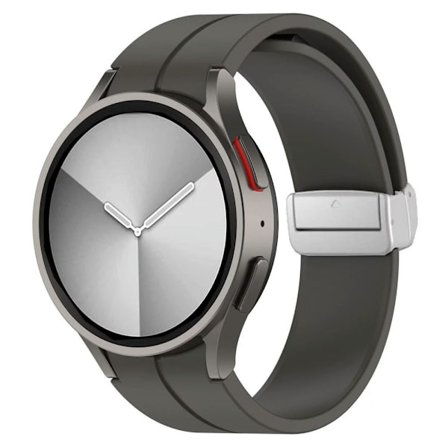 20 mm silikon sportband utan glipa till Samusng Galaxy Watch 6 5 4 40 mm 44 mm/ Watch 5 Pro 45 mm/ Galaxy 6 Classic 43 mm 47 mm/ Galaxy 4 Classic 42 