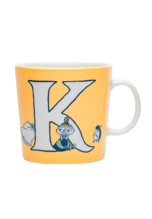 Arabia Muminmugg 40 cl ABC C Kök & matlagning Gul 0,4 L