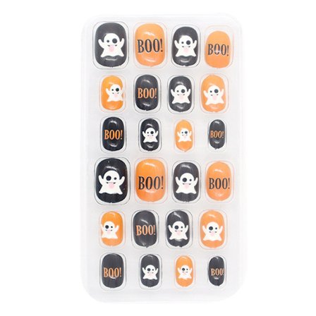 Falske negle Lange falske negle på negle Resin Stick On Nails 12