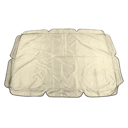 Beige vedenpitävä katos ulkokäyttöön tarkoitettuun keinutuoliin, UV-suojattu