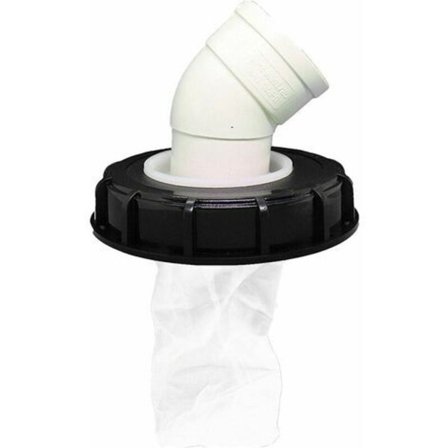 IBC Regnvannsfilterdeksel, Vaskbar Nylon IBC Filter, IBC Lokkfilterdeksel 165mm Filterdeksel for IBC Regnvannstank