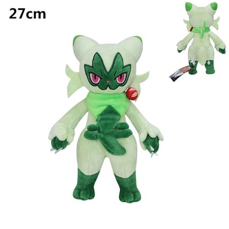 Anime Plysj Greninja Zeraora Zacian Mewtwo Leker Myke Utstoppede Dyr Dukke Barn Julegave Floragato